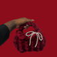 The Bubble Bag - Red Velvet (Handmade)