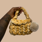 The Bubble Bag - Toasted Velvet (Handmade)