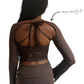 *sample item* VENUS Multi-Way Bandeau top + Twist Sleeve (2 in 1) - 'COFFEE'