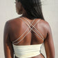 VENUS Multi-Way Bandeau top + Twist Sleeve (2 in 1) - 'CREAM'