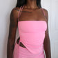 VENUS Multi-Way Bandeau Top - Strawberry